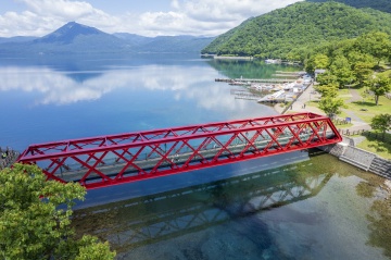 支笏湖観光（ビジターセンター、山線鉄橋など）